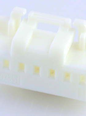 molex正品5023510700压接外壳 502351-0700间距2.0mm7P胶壳自然色