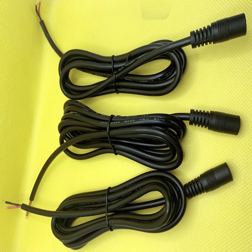 DC母头线 加粗纯铜18号线0.75平方大功率dc母线DC5525单头线