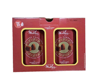 2026年货包邮英国Mathey摩太紫松露巧克力1000g送女友圣诞节零食