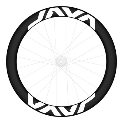 JAVA公路车轮组鱼雷3鱼雷6top轮圈防水自行车定制个性改色贴纸