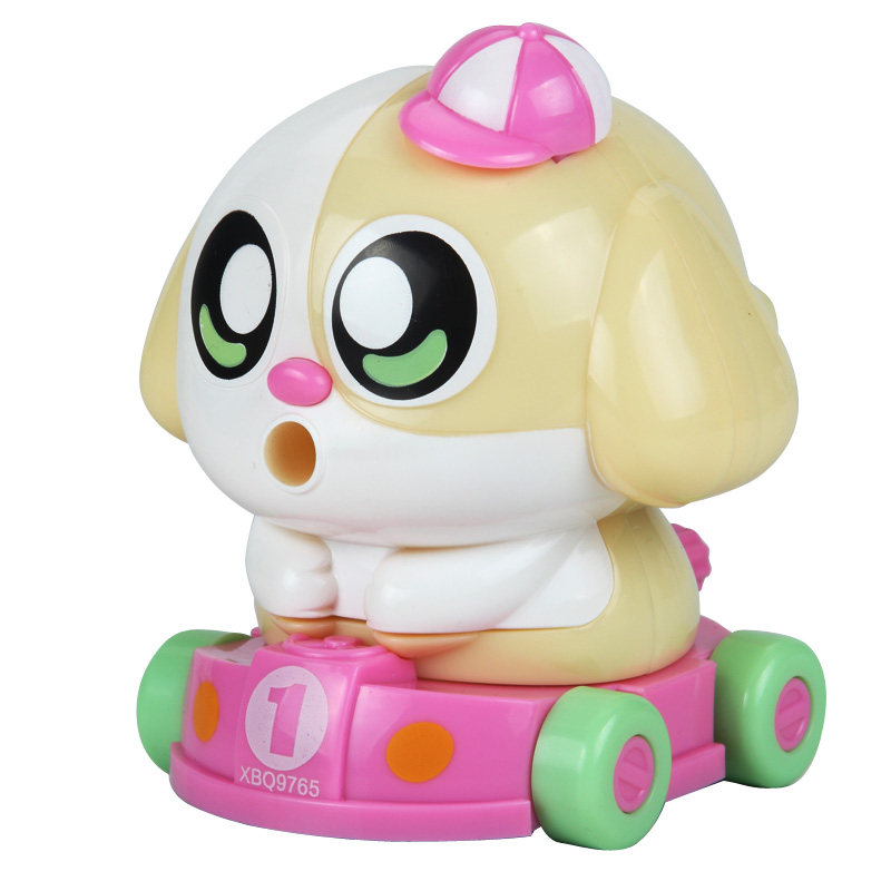 开学节日送礼佳品学生削笔器卡丁车可爱卡通削笔机广博9765削笔刀