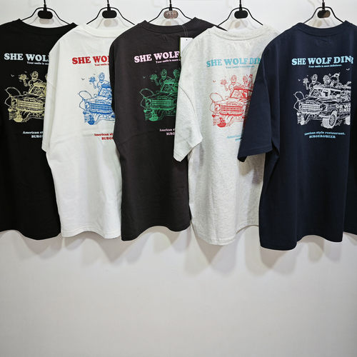 日单男女通款长袖圆领T恤