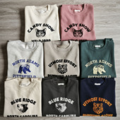 宽松版 FS联名款 外贸出口日单尾货 植绒可爱图案软糯拉毛圆领卫衣