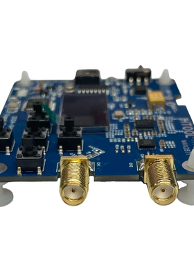 HT008 信号发射器 MAX2871 23.5-6000Mhz 频射信号源 串口控制