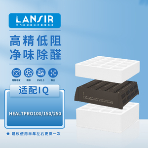 适配IQAir空气净化器滤芯Healthpro250/100Plus/GC新款过滤网套装