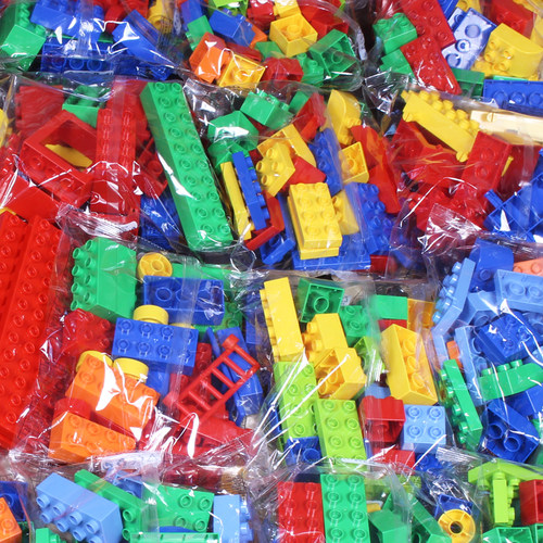 儿童积木拼装大颗粒9090套装3到6周岁女智力开发动脑益智玩具男孩