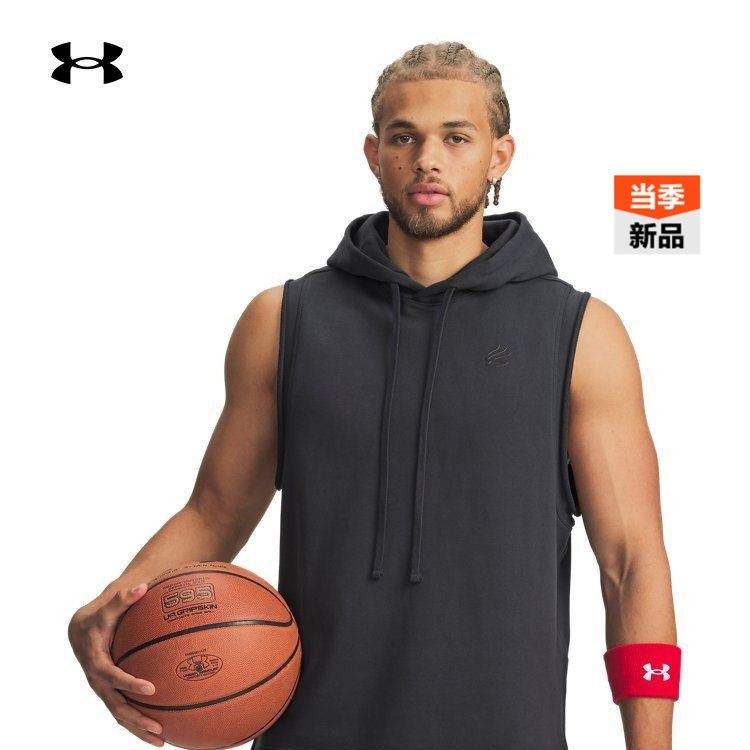 安德玛官方UA春夏库里CURRY男子宽松篮球运动背心6009769,运动服/休闲服装,运动卫衣/套头衫,淘宝优惠券,粉丝福利购,淘宝优惠卷