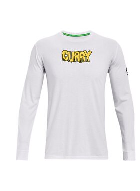 安德玛官方UA库里Curry Count男子篮球运动长袖T恤1371250