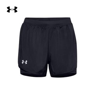 女子跑步运动2合1短裤 安德玛官方UA 2.0 1356200 Fly