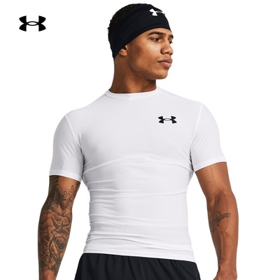 安德玛官方UA春夏HeatGear? OG男子训练运动紧身短袖1387560