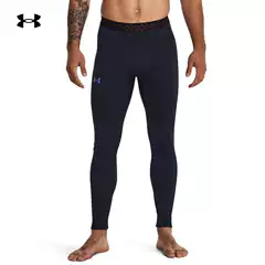 Under Armour Official Ua Autumn and Winter Rush Coldgear? Seamless Men's Sports Tights 1379284