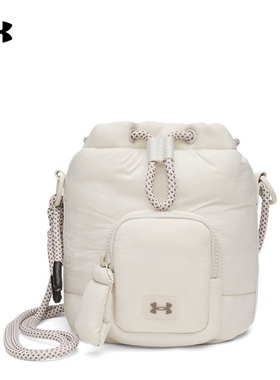 安德玛官方UA秋冬Studio女子仿羽绒运动休闲水桶包6001576