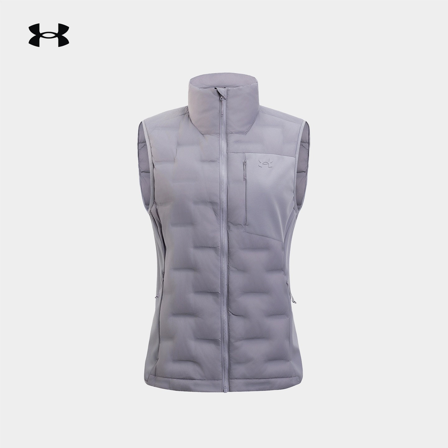 安德玛UA650蓬羽绒马甲女立领马夹防风保暖90鸭绒轻薄羽绒服,运动服/休闲服装,羽绒马甲,淘宝优惠券,粉丝福利购,淘宝优惠卷