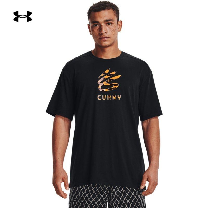 安德玛官方UA库里Curry×芝麻街联名男子篮球运动短袖T恤1366623,运动服/休闲服装,运动T恤,淘宝优惠券,粉丝福利购,淘宝优惠卷