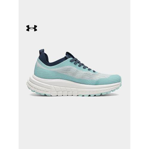 安德玛越野跑鞋女2025秋季新款透气减震抓地防滑耐磨运动男鞋