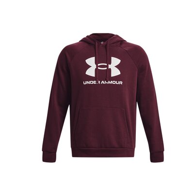 安德玛官方UA秋冬Rival男子抓绒连帽宽松训练运动卫衣1379758