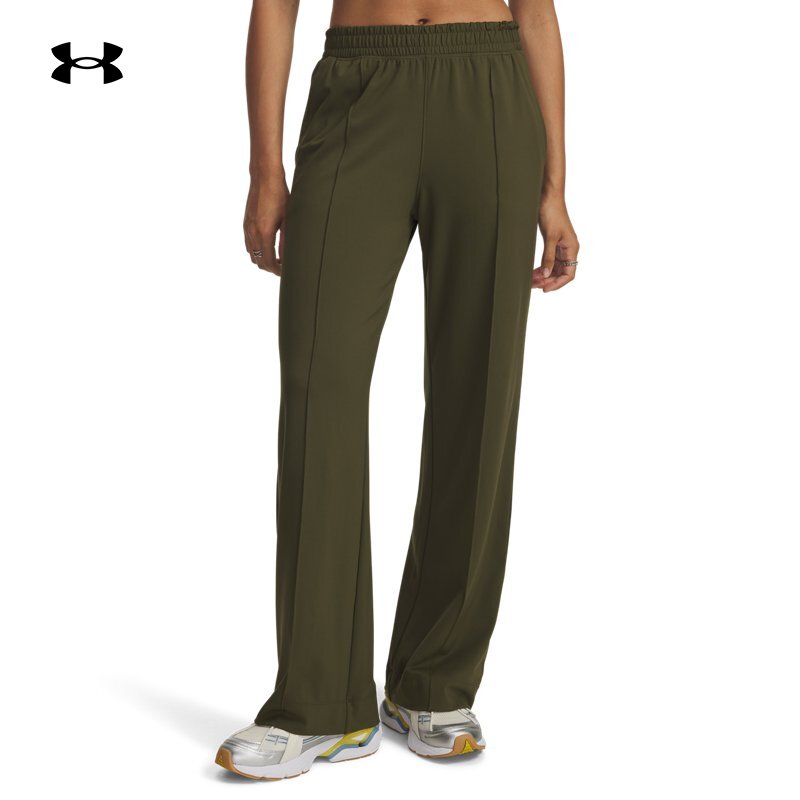 安德玛官方【柔感系列】UA Meridian女子针织训练运动长裤6000554