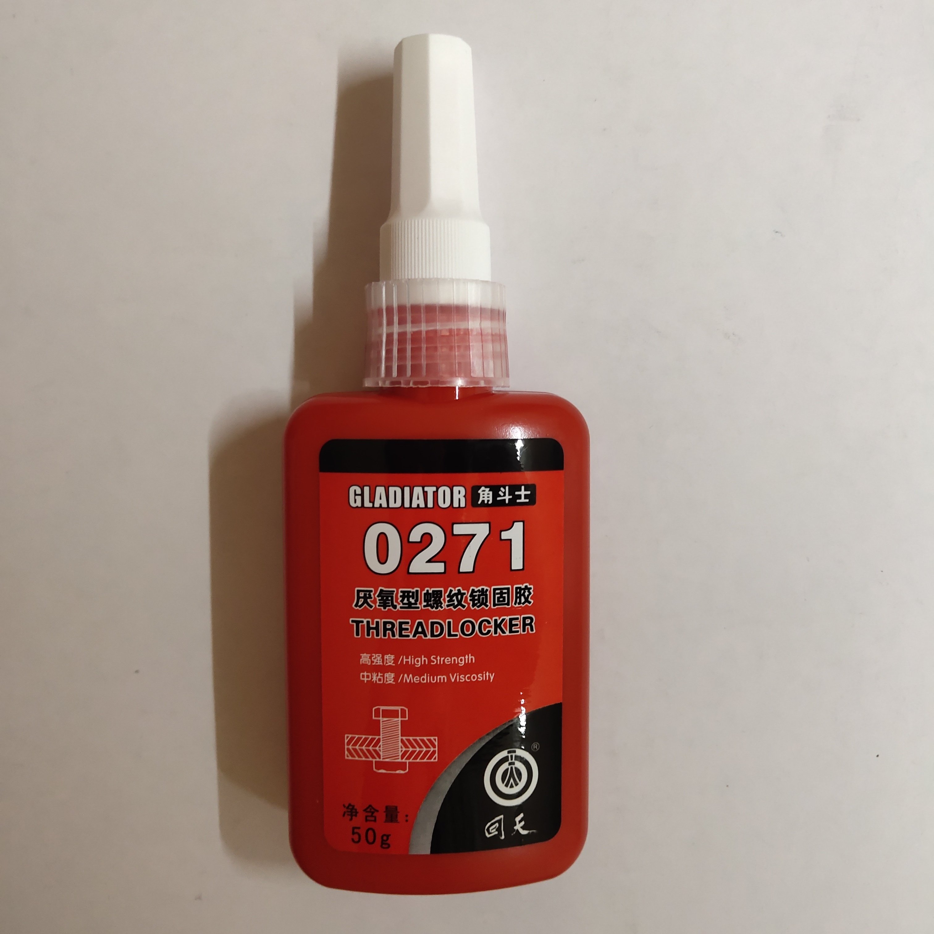 回天角斗士0271厌氧型螺纹锁固胶 回天271螺丝胶 厌氧胶密封胶50g