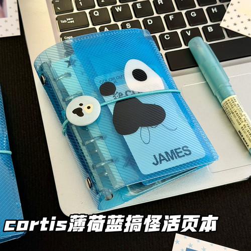cortis高颜值薄荷蓝M5活页本