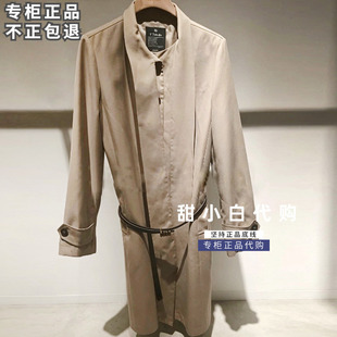MOFAN摩凡2026秋季新款专柜FAF436150中长大衣风衣1199元
