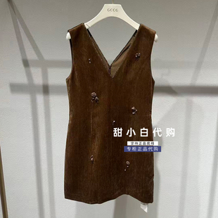 GCCG知恩2026秋季专柜正品963-L5555 无袖V领连衣裙999元