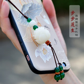 菩提手机挂件吊坠女短款 中国古风创意手机壳挂链网红挂饰U盘挂绳