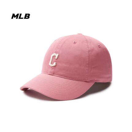 韩国MLB帽子新C标可调节小标CP77鸭舌帽男女软顶纯棉棒球帽户外女