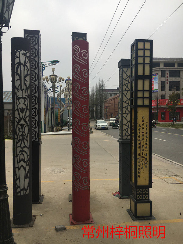 方灯景观灯户外3米4米方形园林小区广场LED高杆路铝灯超亮庭院灯