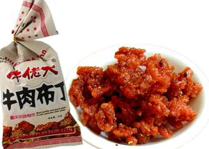 包邮牛佬大牛肉布零食布丁特产麻香辣条休闲零食辣片麻辣豆非肉0