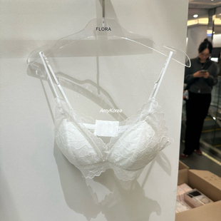 含胸垫 floral 吊带背心纯色百搭 蕾丝 东大门 Amy韩代 26早春