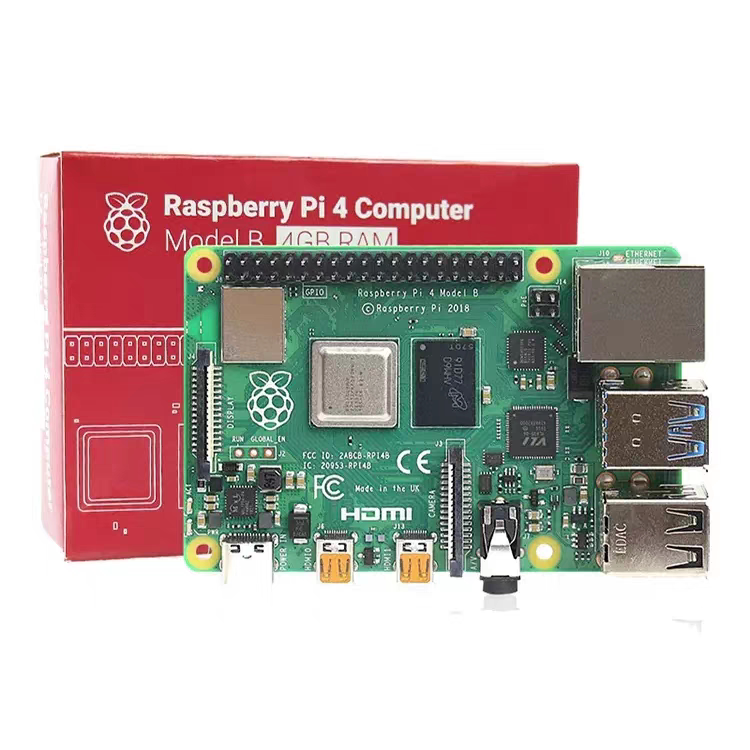 树莓派4BRaspberry Pi 4BPython编程4GB内存