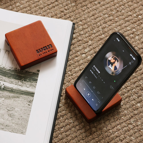 手机支架木材小样小万家具色块