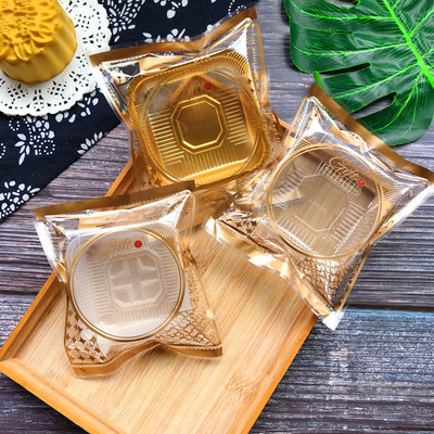 100克捌月仲秋豆沙伍仁月饼包装