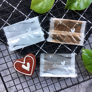 25克幸福小鸟50克100克烘焙月饼蛋黄酥包装 袋 曲奇饼干雪花酥包装