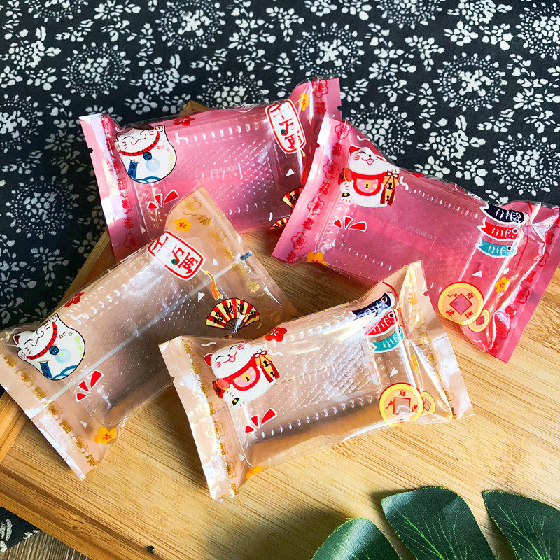 千万两招财猫烘焙包装平口袋凤梨酥糖果绿豆糕牛轧酥饼干袋子内托,包装,礼品袋/塑料袋,淘宝优惠券,粉丝福利购,淘宝优惠卷