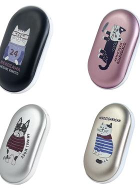 日本Kusuguru正品暖手宝充电二合一手握暖手神器USB移动电源8706