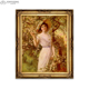 欧式 饰画古典宫廷美女人物挂画春天女神 纯手绘油画客厅玄关卧室装
