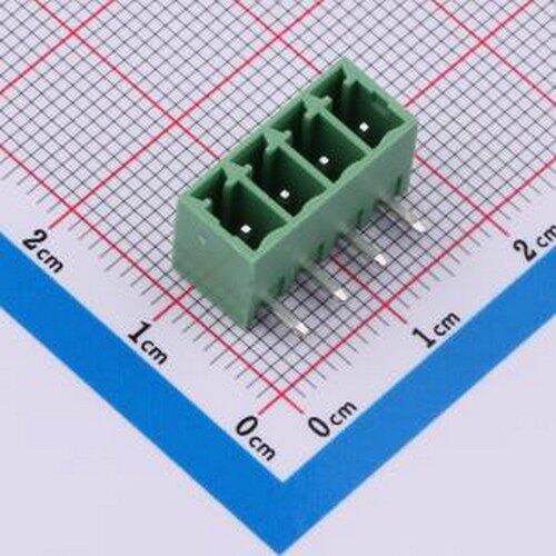 JCB381-WOMC4P 插拔式接线端子 3.81mm 1x4P 排数:1 每排P数:4 闭