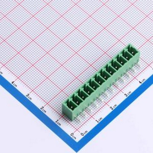 A381RC-12P0G36 插拔式接线端子 A381RC-12P0G36 弯插,P=3.81mm