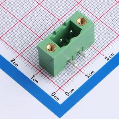 DB2ERM-5.08-2P-GN 插拔式接线端子 5.08mm 1x2P 排数:1 每排P数:
