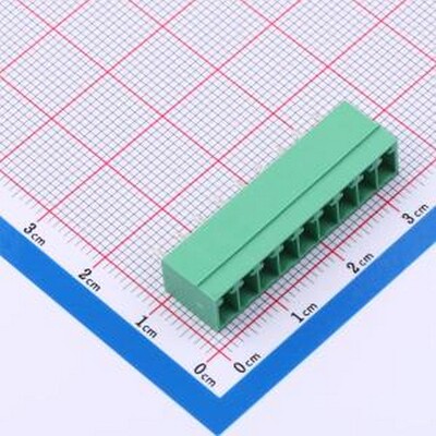 MX15EDGVC-3.5-09P-GN01-Cu-A 插拔式接线端子 1x9P 3.5mm 排数:1