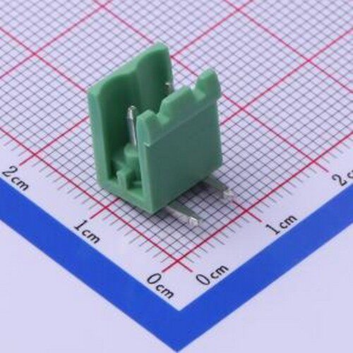 DB2ERF-5.08-2P-GN 插拔式接线端子 5.08mm 1x2P 排数:1 每排P数: