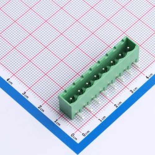 A508RC-8P0G36 插拔式接线端子 A508RC-8P0G36 弯插,P=5.08mm