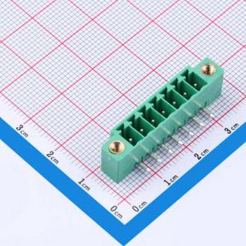 MX15EDGRM-3.5-07P-GN01-Cu-A 插拔式接线端子 螺丝固定 1x7P 3.5