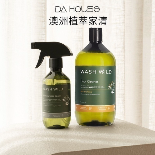 washwild地板清洁剂喷雾洗衣液