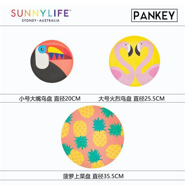环保大嘴鸟菠萝盘子