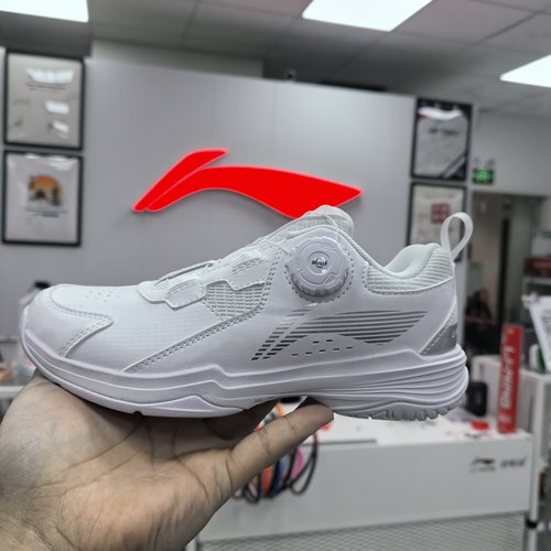 李宁羽毛球鞋儿童纽扣AYTT040