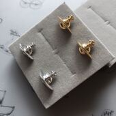 包邮 NANA同款 e013 三件 半立体土星耳钉 e012