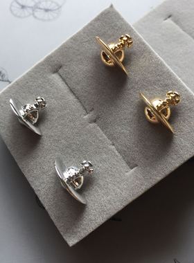 NANA同款 半立体土星耳钉 e012 e013 三件包邮