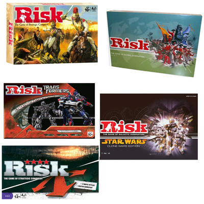Risk Strategic Conquest trasformers starwars 大战役游戏